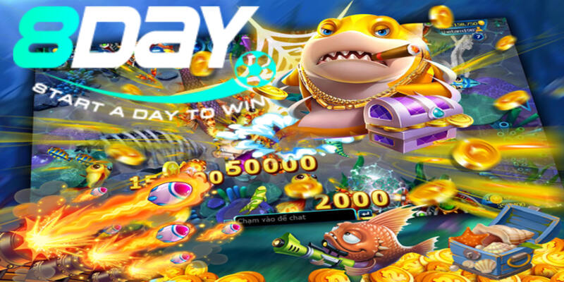 Cách thức tham gia game Fish Hunter tại nhà cái 8DAY