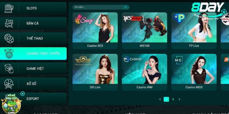 Khám phá các chuyên mục game online siêu hot tại nền tảng